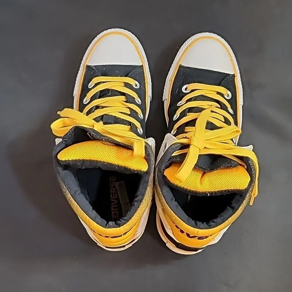 CONVERSE HIGH TOP LACE UP CLOSURE ROUND TOE UNISEX SNEAKER - Picture 8 of 13